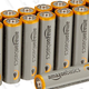 20-Pack AmazonBasics AA Batteries | $6 | Amazon | Clip the 30% coupon
20-Pack AmazonBasics AAA Batteries | $5 | Amazon | Clip the 30% coupon